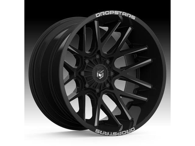 20x12 Black Deep Concave Wheels H685594