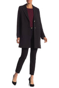 Black Xs Single-Breasted Coat L17657