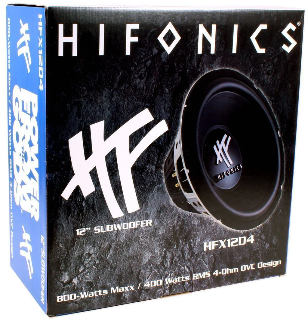 12 Dual 4-Ohm Voice Coil Car Audio Subwoofer X9834