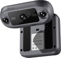 Dark Grey Wireless Over-The-Door Smart Security Camera with 1080p HD Video J602365