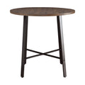 Brown Round 4-Seater Counter Height Table M684