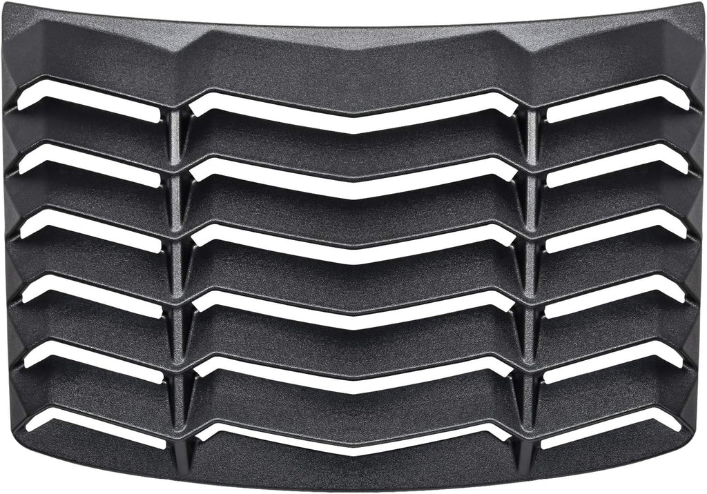 Rear Window Louver Sun Shade Cover Matte Black ABS for Chevy Camaro 2010 2015 T906
