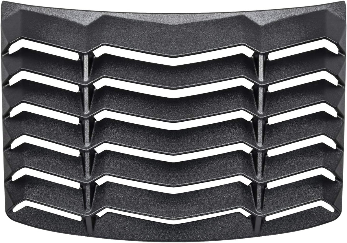 Rear Window Louver Sun Shade Cover Matte Black ABS for Chevy Camaro 2010 2015 T906