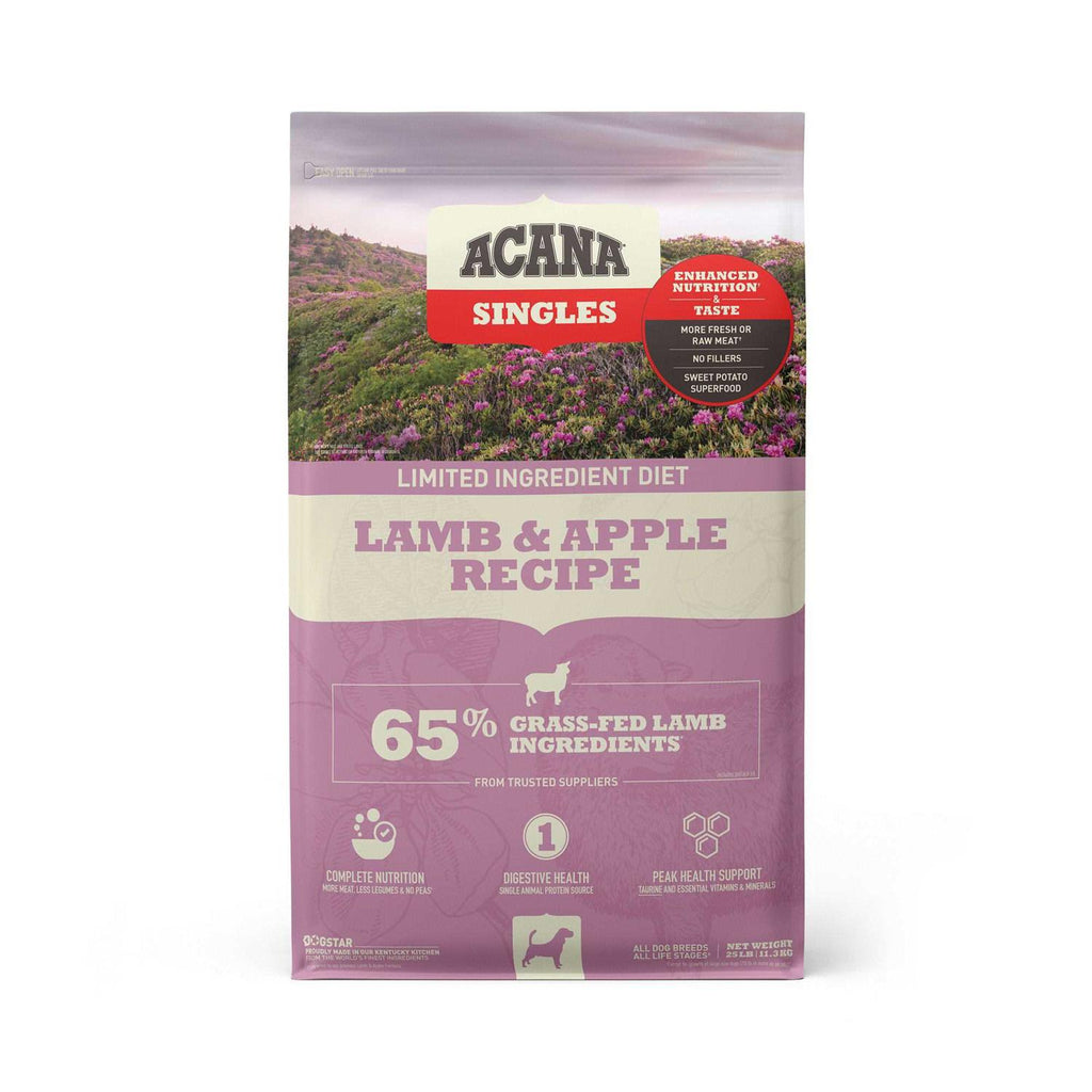 Grain-Free Lamb & Apple Dry Dog Food, 22.5-lb bag X864454