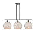 Farmhouse Chicken Wire 3 Light Island Light E49094