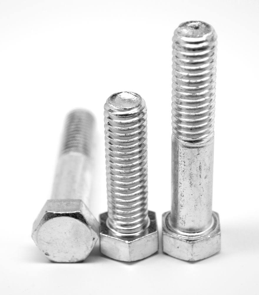 3/4x22-16 x 1 1/4x22 Fine Thread Grade 5 Hex Cap Screw Medium Carbon Steel Zinc Plated Z52395