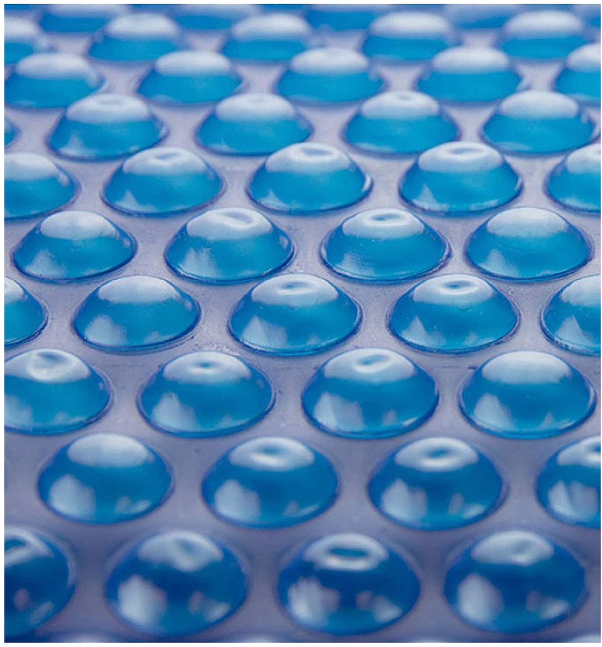 Blue Rectangle Solar Pool Cover with Grommets, 20' x 45' B345