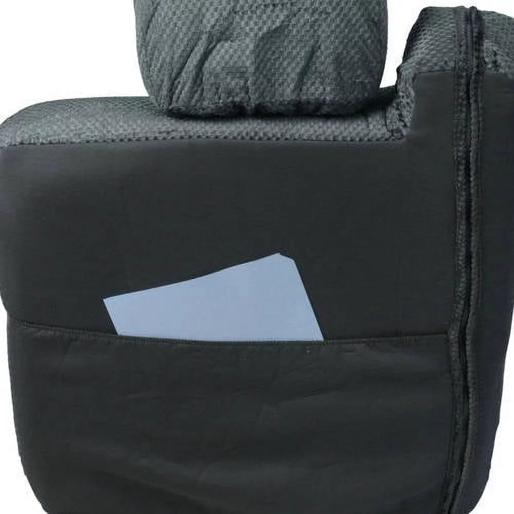 Pickup Truck Seat Covers with Built In Seat Belt Y579730