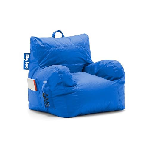 Black Durable Polyester Nylon Blend Bean Bag Chair with Drink Holder and Pocket, 3 feet H814991