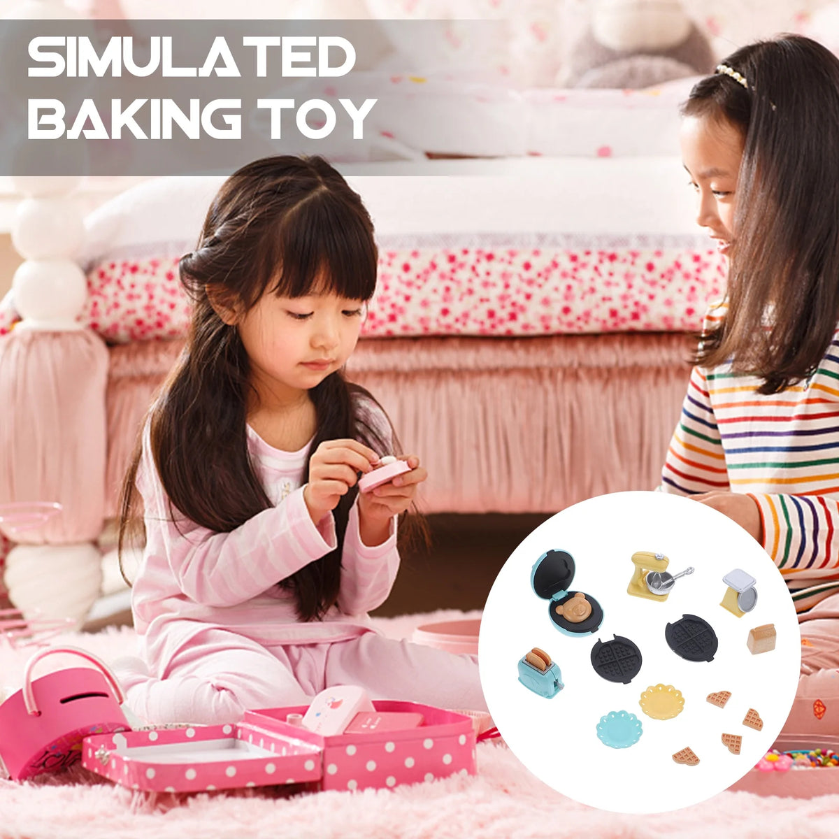 Miniature Baking Props Plastic Dollhouse Accessories U529