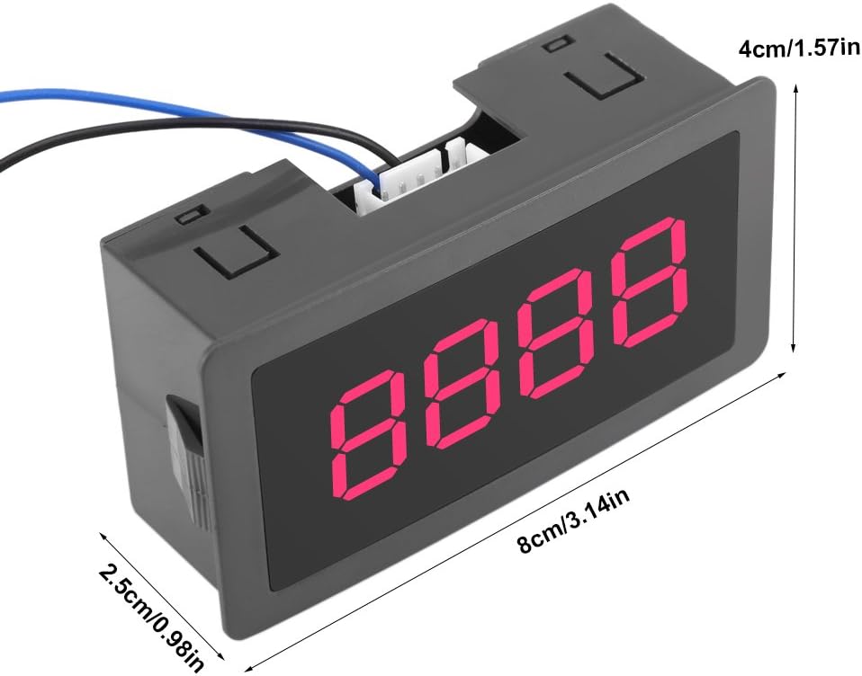4 Digit 0-9999 Up/Down Plus/Minus LED Digital Counter Meter R4544