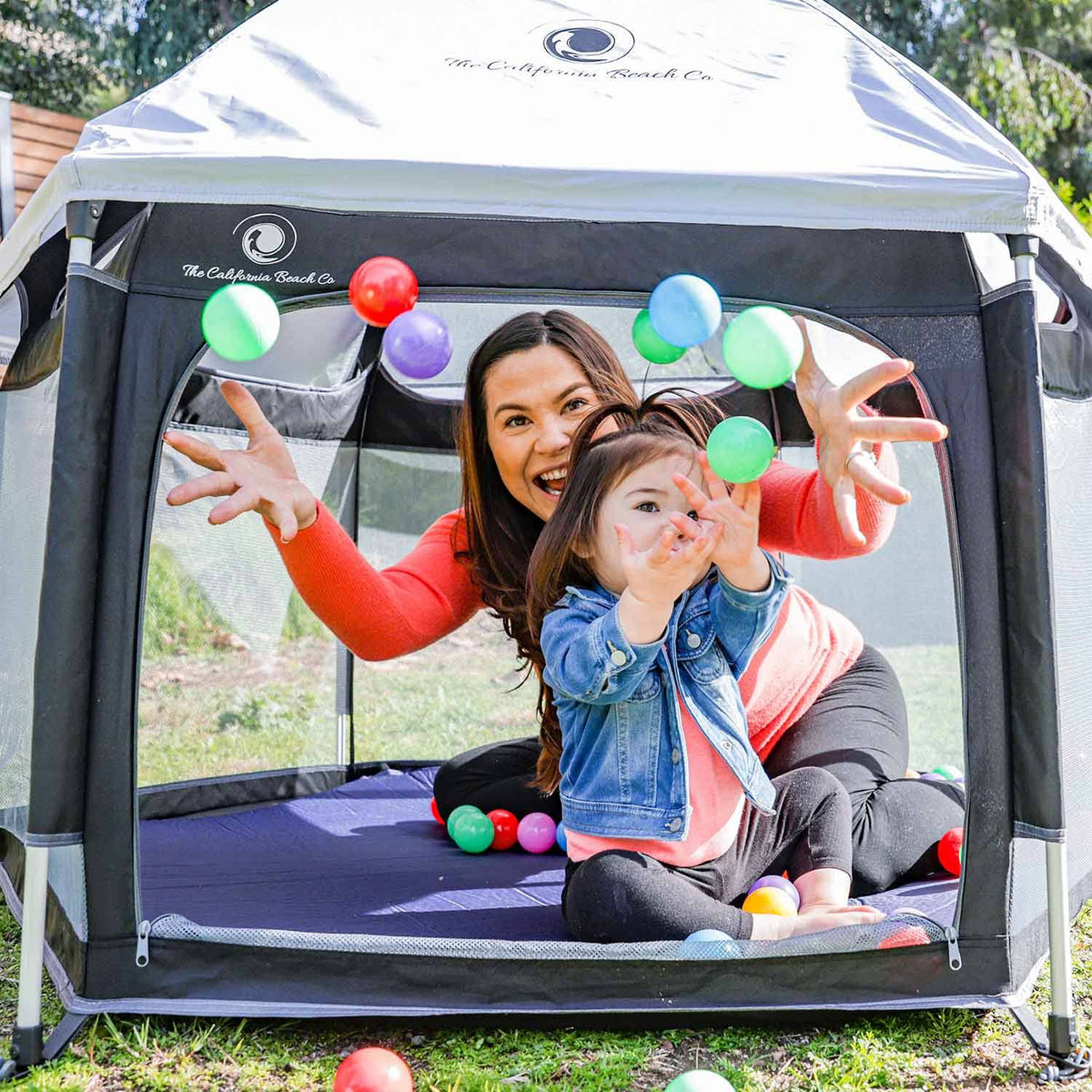 Pop-Up Kids Playpen Tent Midnight Black R8219