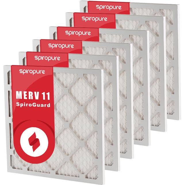 21x21x1 MERV 11 AC Furnace Filters (6 Pack) D242754