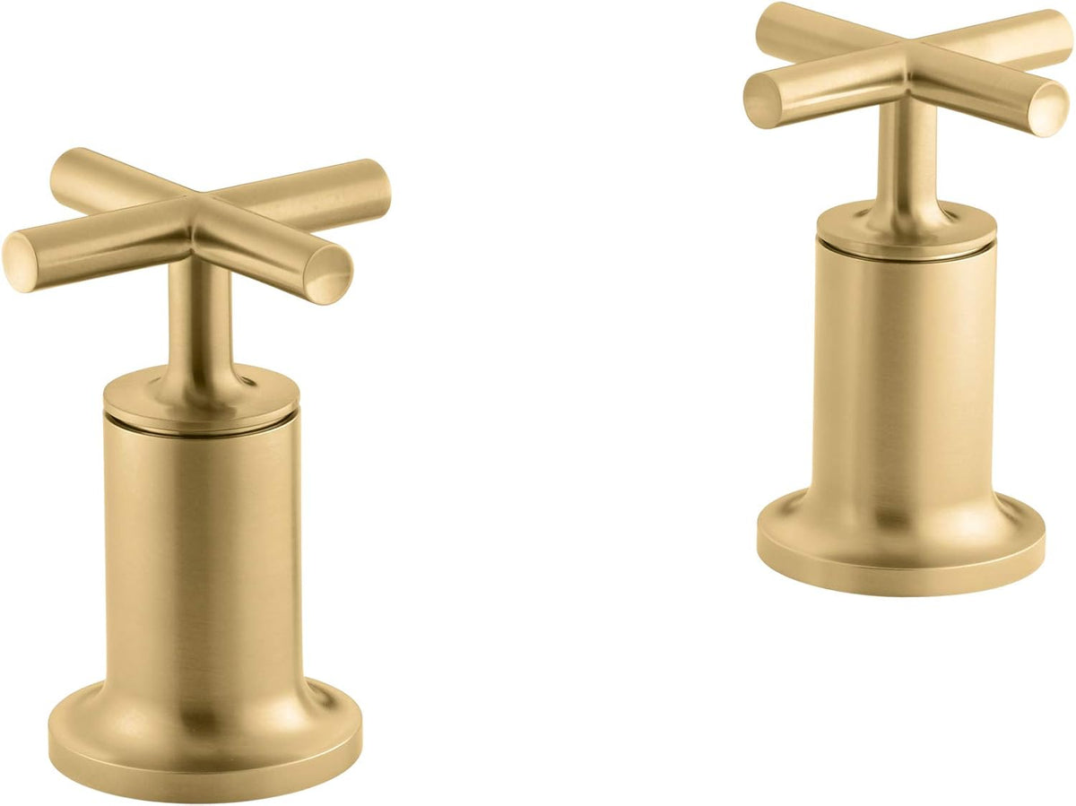 Vibrant Brushed Moderne Brass Bath Trim V9342