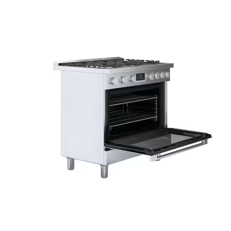 36 in. Dual Fuel Range with 6-Burners in Stainless Steel M890754