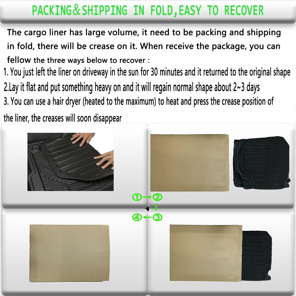 All-Weather Rear Trunk Tray Cargo Liner I72290
