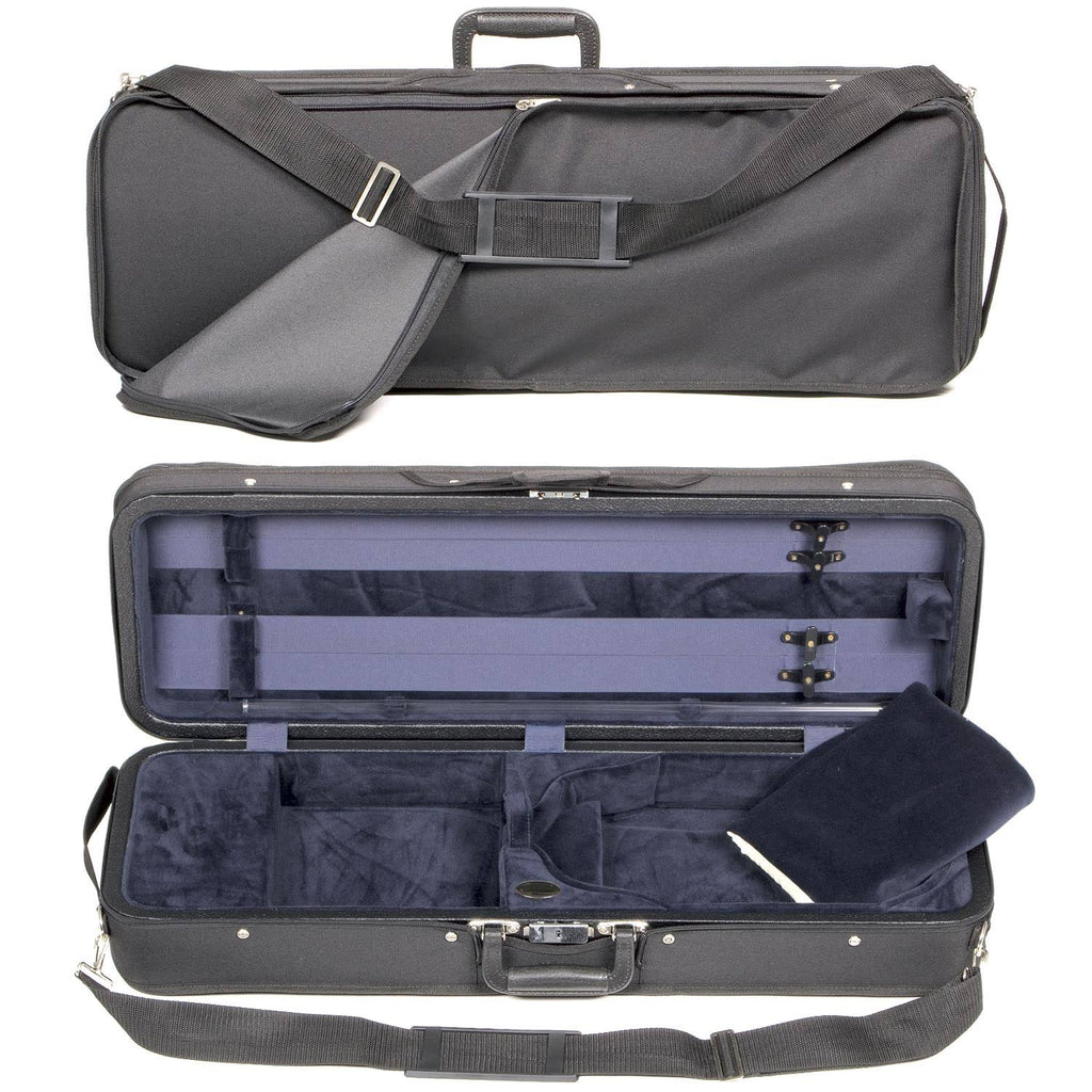 Blue Velour Oblong Violin Case S86417
