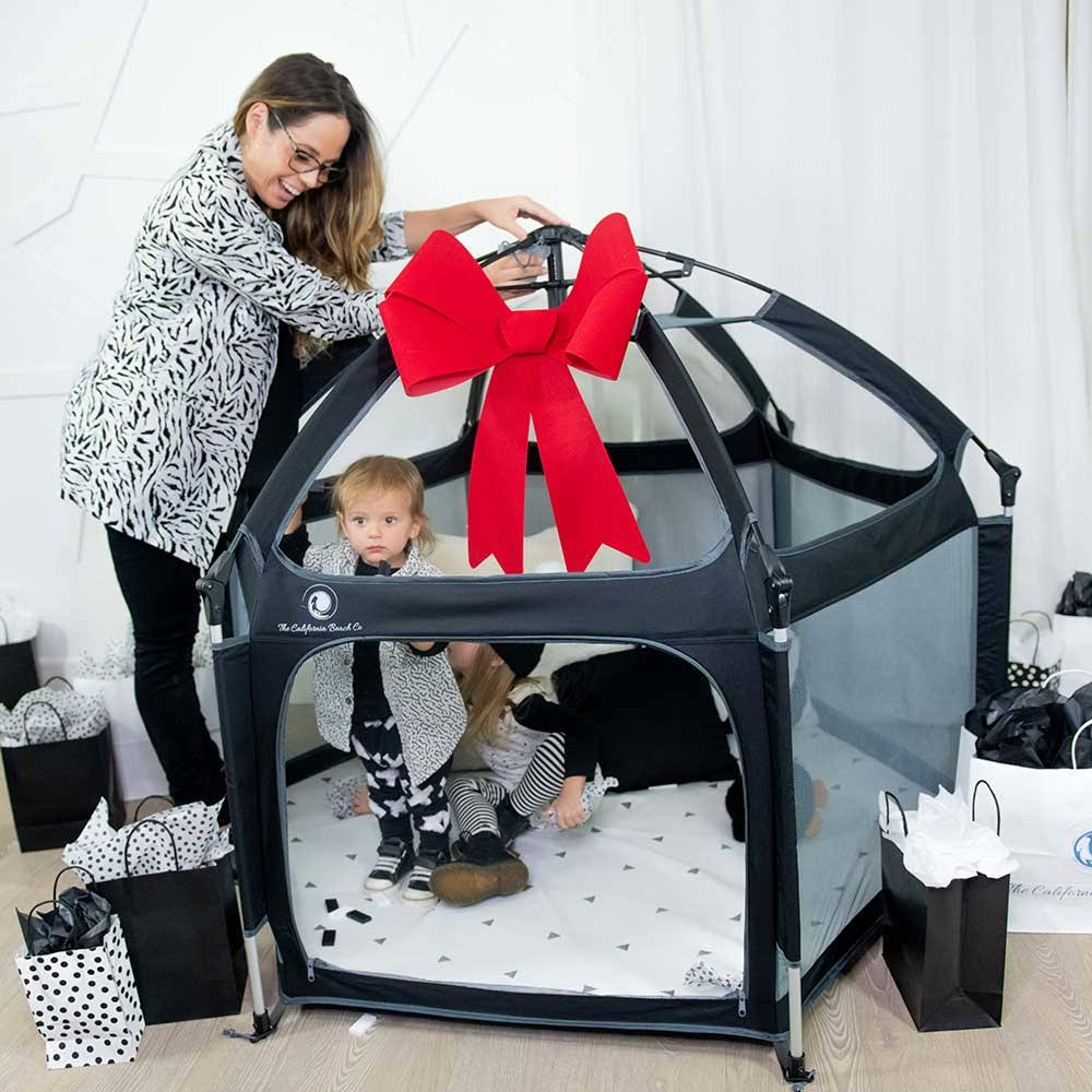 Pop-Up Kids Playpen Tent Midnight Black R8219