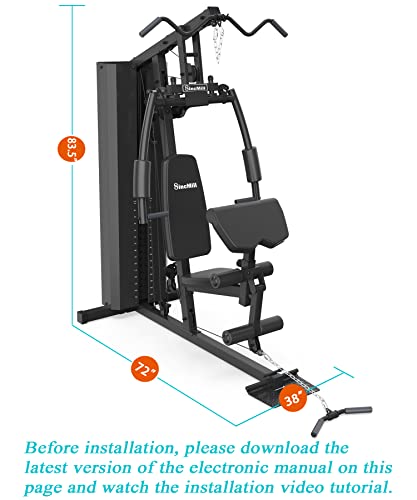Home Gym Multifunctional Full Body Workout Equipment Q954752