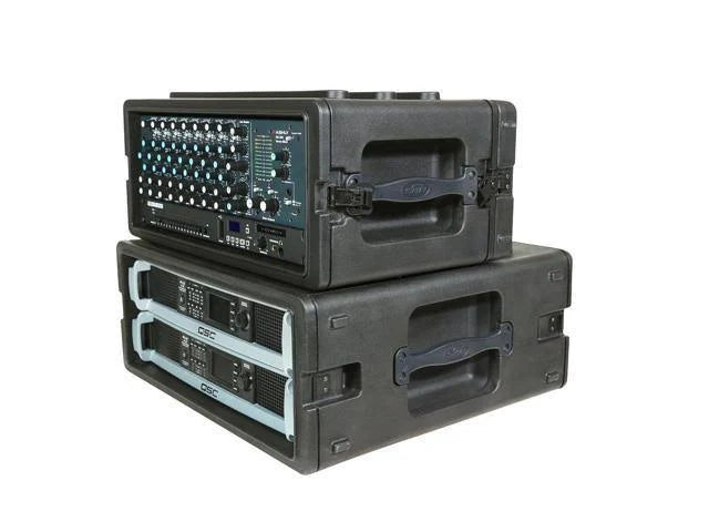 Black 4U Roto-Molded Rack Case I677036