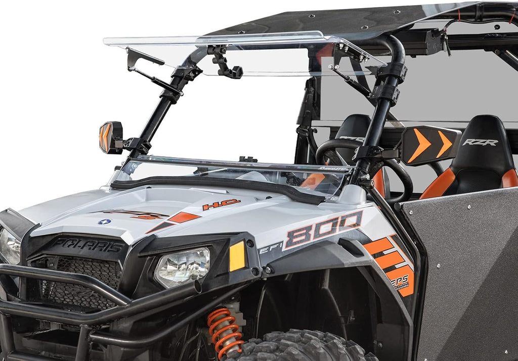 Scratch Resistant Flip Windshield, 1/4” Polycarbonate R667