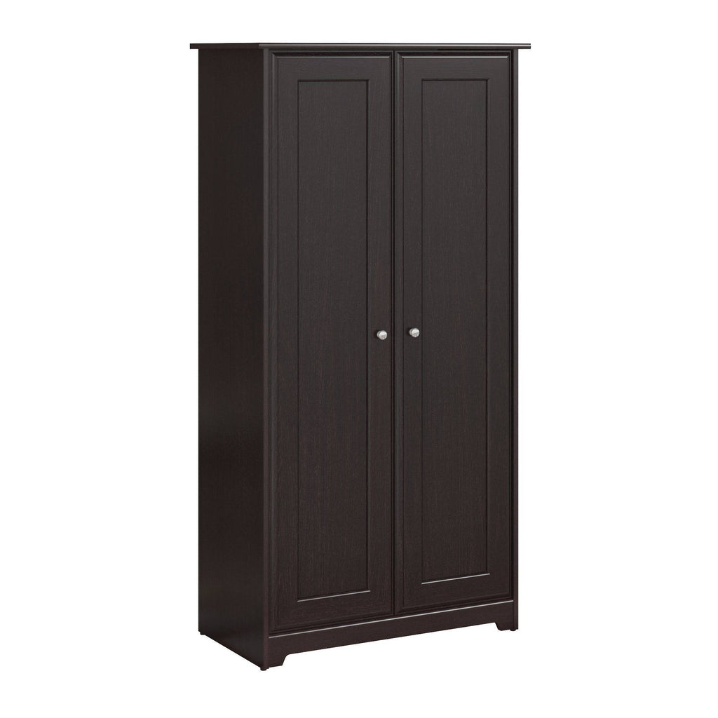 Espresso Oak Storage Cabinet V300694
