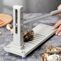Manual Oyster Clam Shucker Stainless Opener Tool with 2 Blade C73312