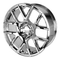 20x22 Chrome Wheel J657