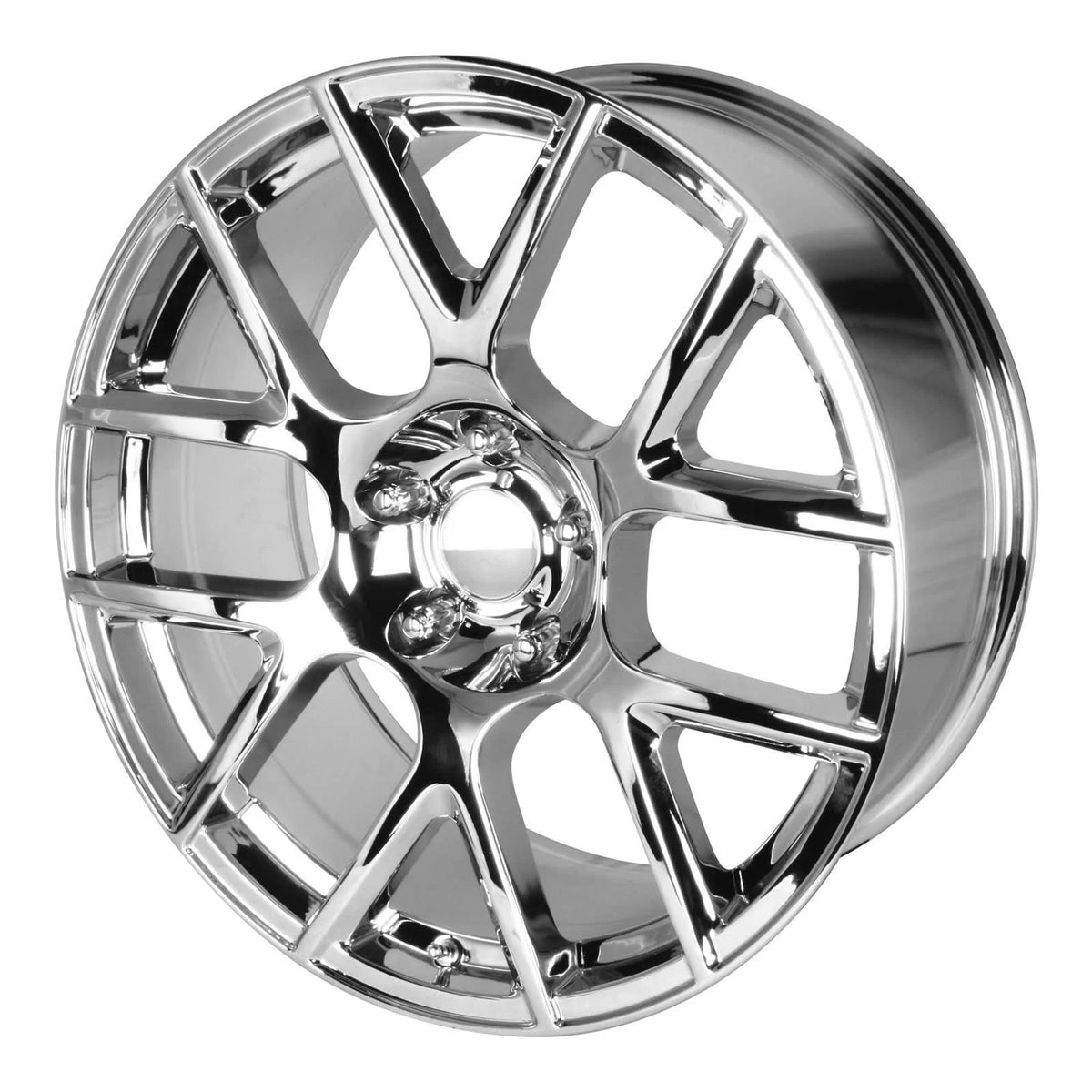 20x22 Chrome Wheel J657