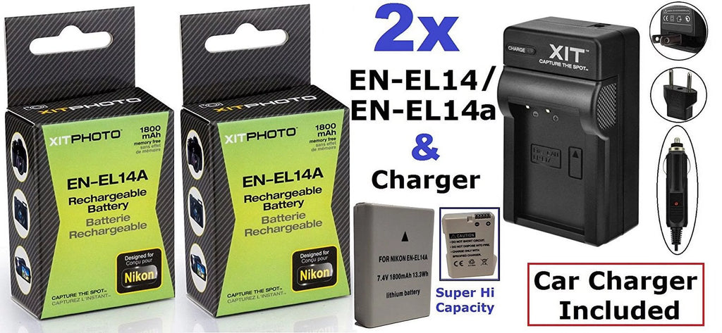 2-Pc Battery + Charger S2140