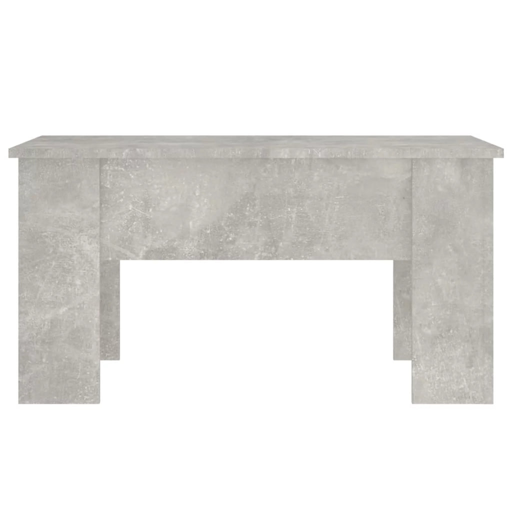 Coffee Table Concrete Gray Engineered Wood W34298