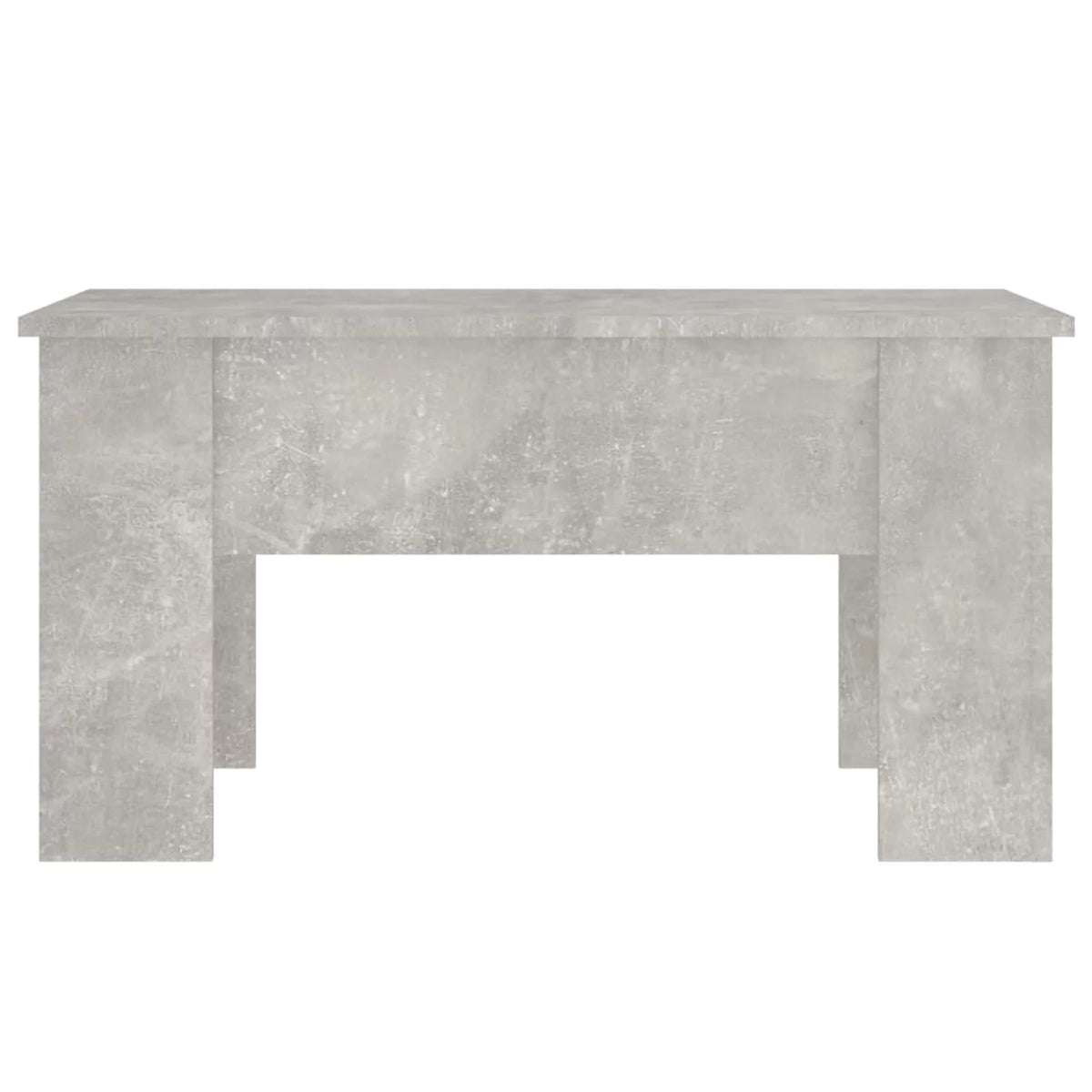 Coffee Table Concrete Gray Engineered Wood W34298