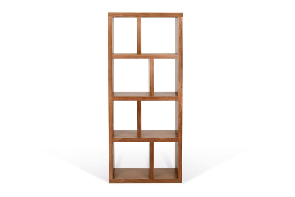 Walnut 4 Levels Bookcase Y42091