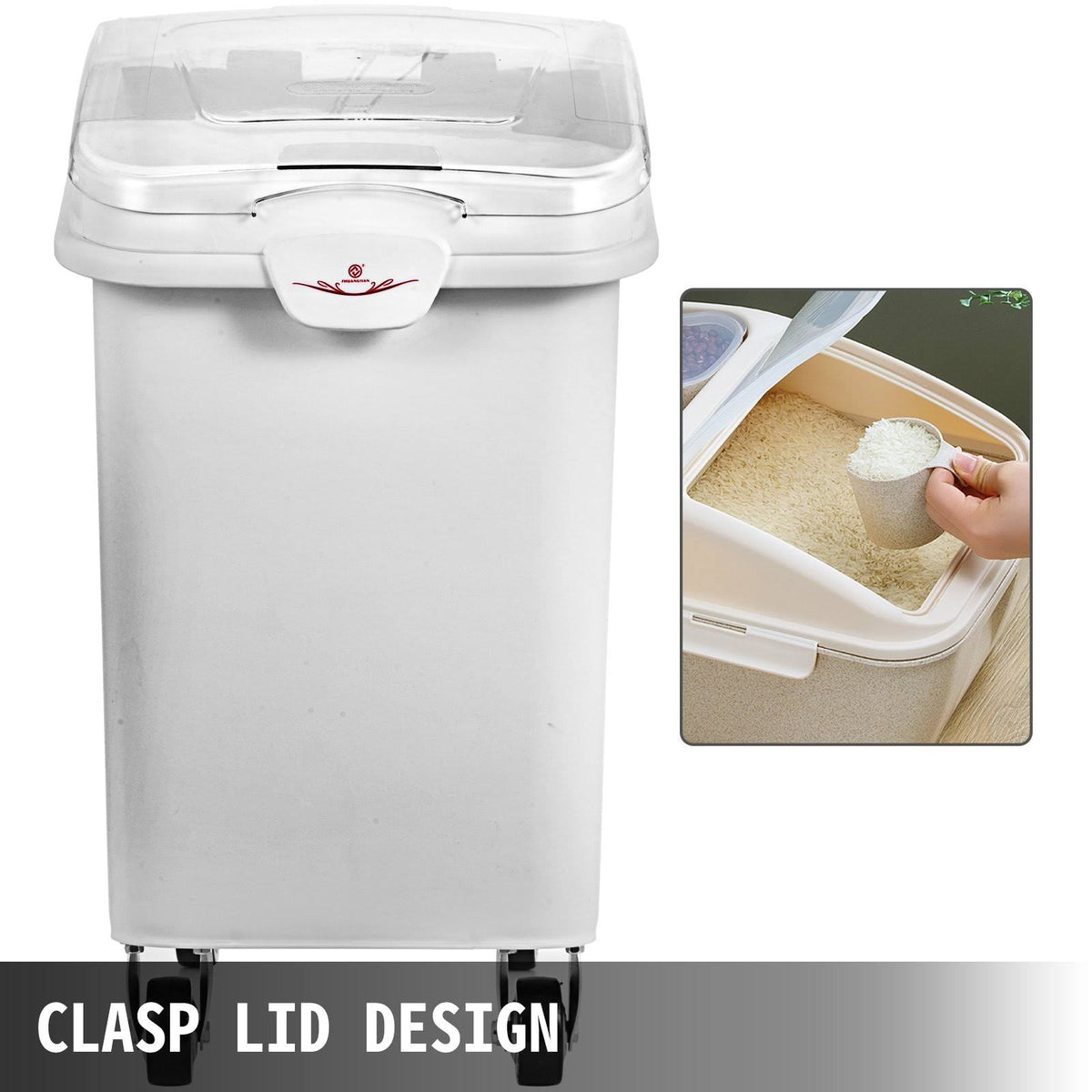 Ingredient Bin with Casters 27 Gallon H131194