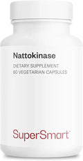 Nattokinase 2600FU Japanese Natto Extract Vitamin E 60 Softgels G631287