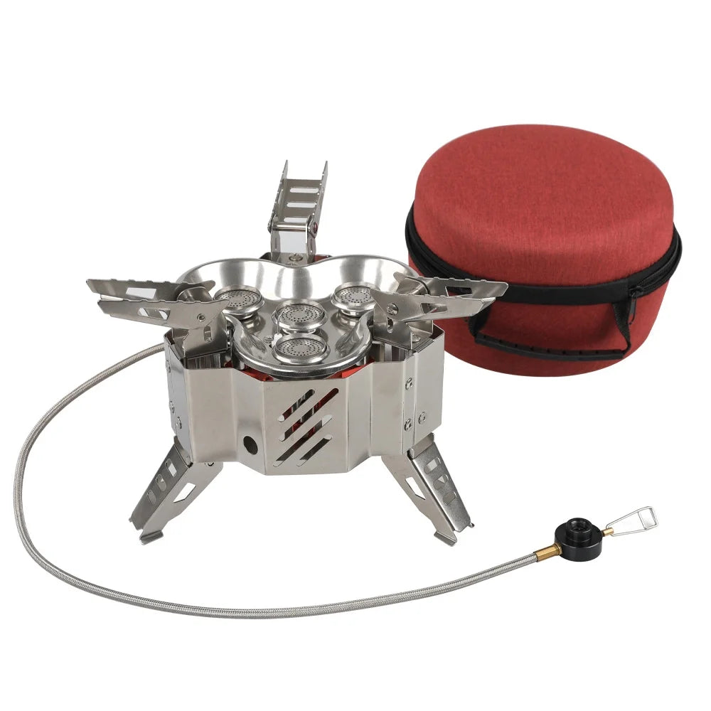 Ultralight Camping Gas Stove with Storage Bag V86944