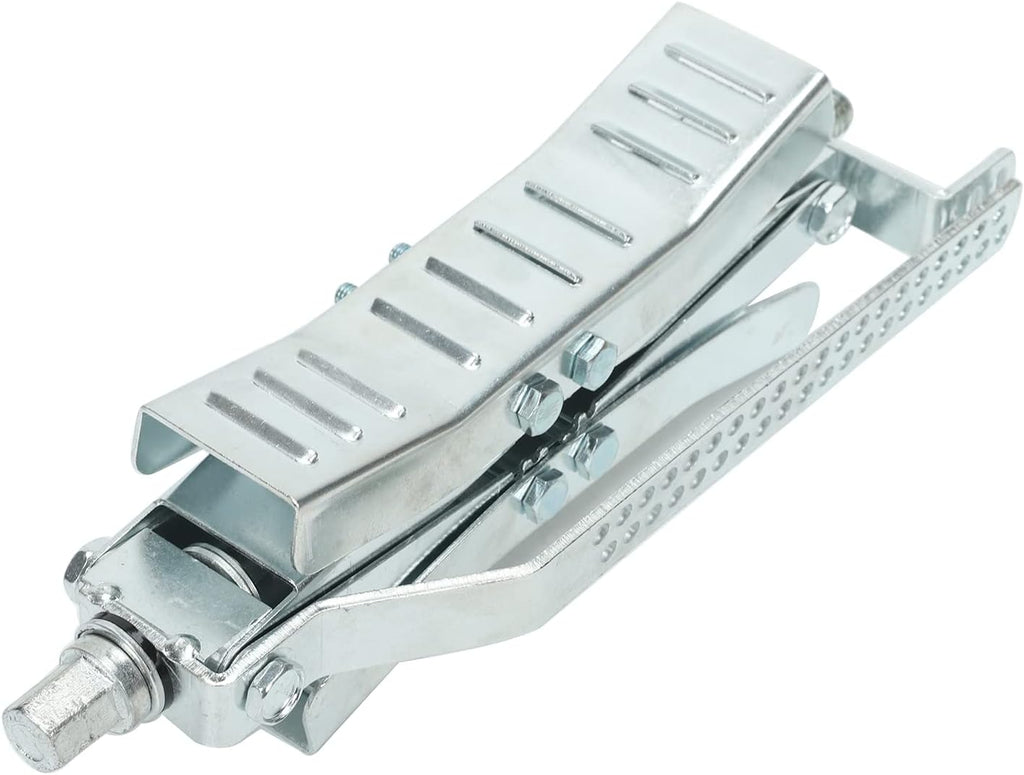 2 Set Wheel Chock Stabilizer Tire Locking Chock with Crank Handle E79455