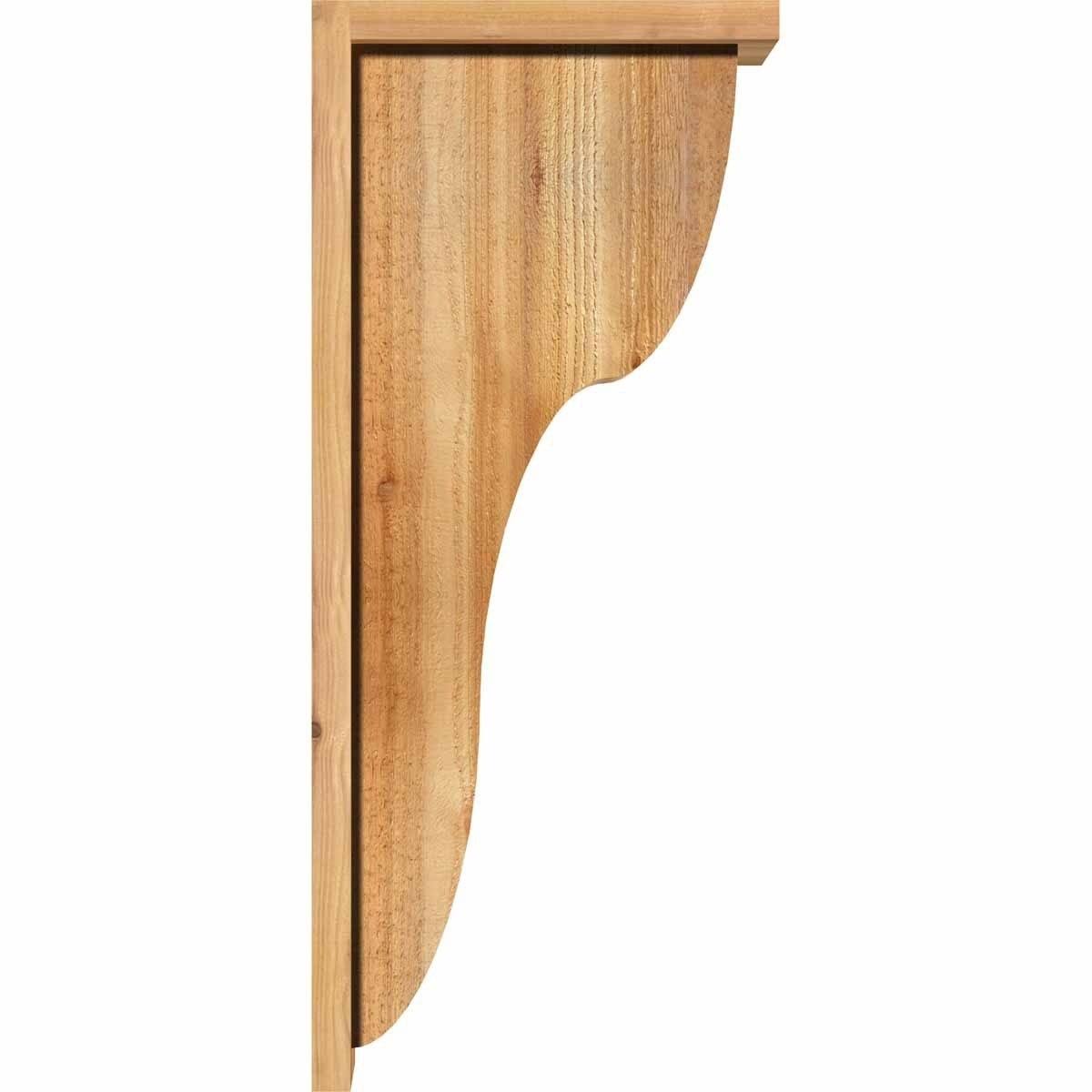 8x22W x 10x22D x 26x22H Western Red Cedar Corbel D76821