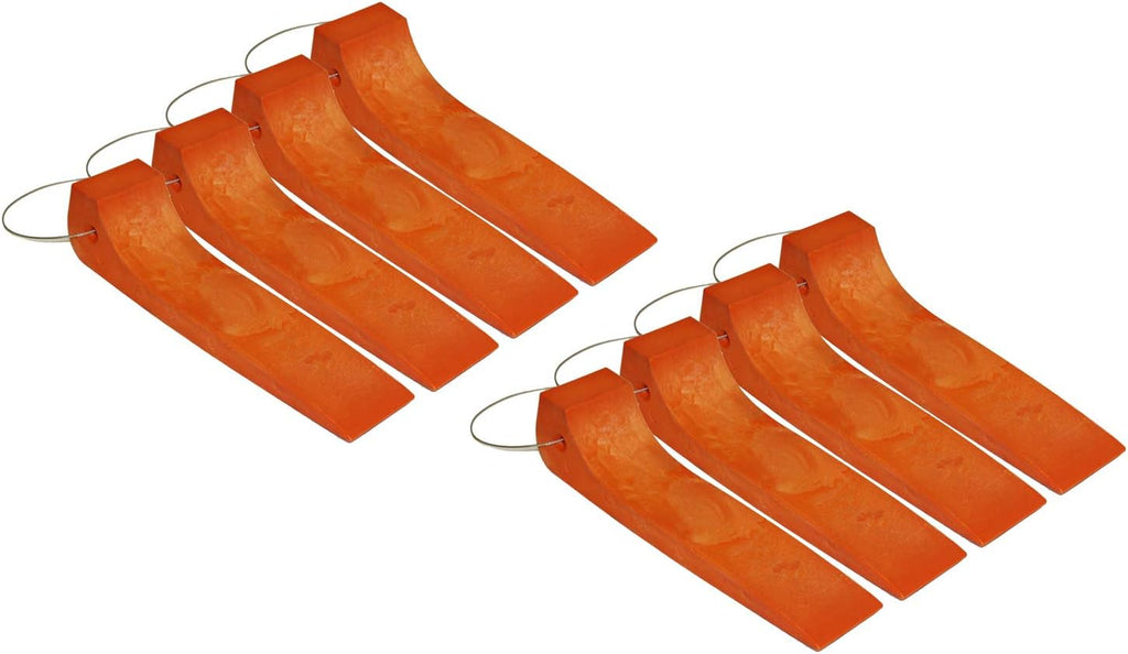 Interlocking Tire Skates Safety Orange (4pc Set) L826
