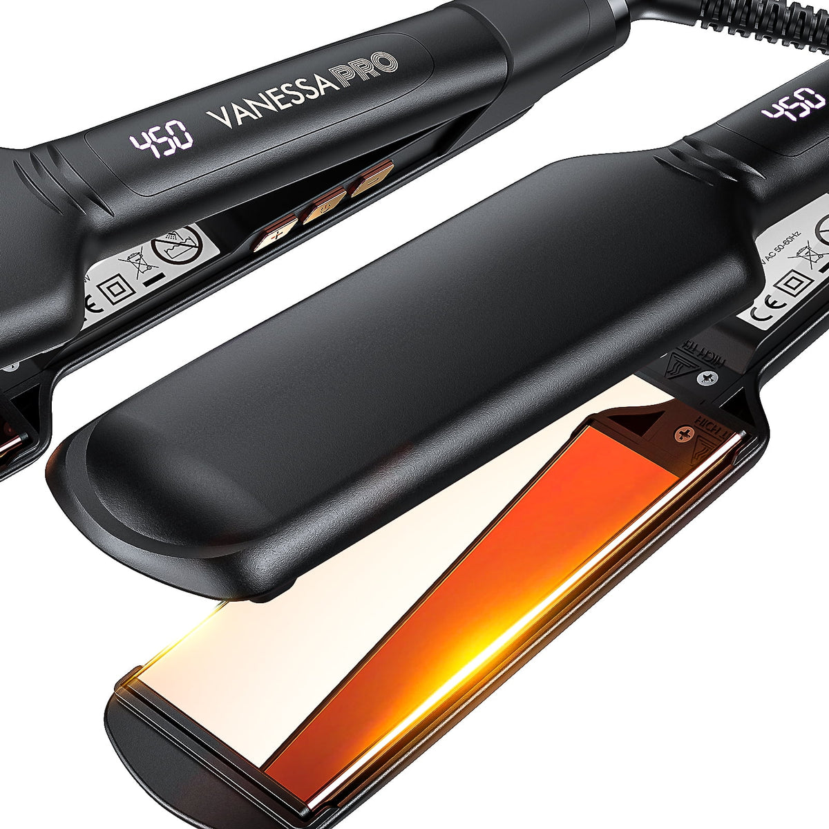 100% Pure Titanium Wide Flat Iron (2-inch) T23671