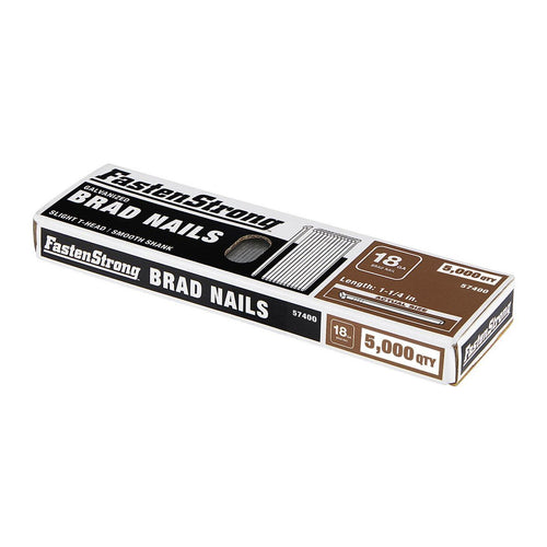 1-1/4 in. 18 GA Galvanized Brad Nails, 5000-Piece R9163