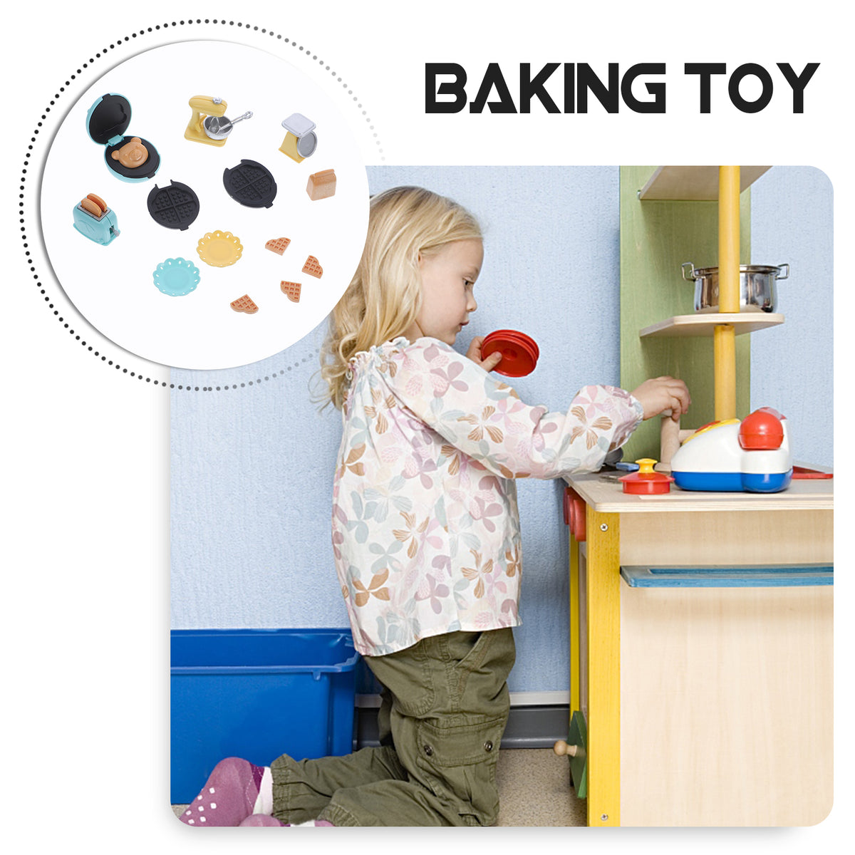 Miniature Baking Props Plastic Dollhouse Accessories U529