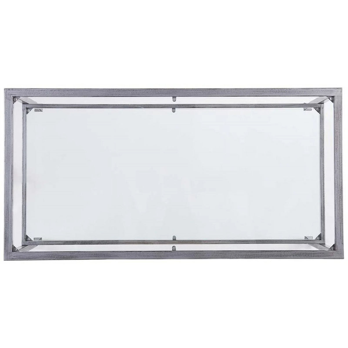 Tempered Glass Top Metal Coffee Table X26801