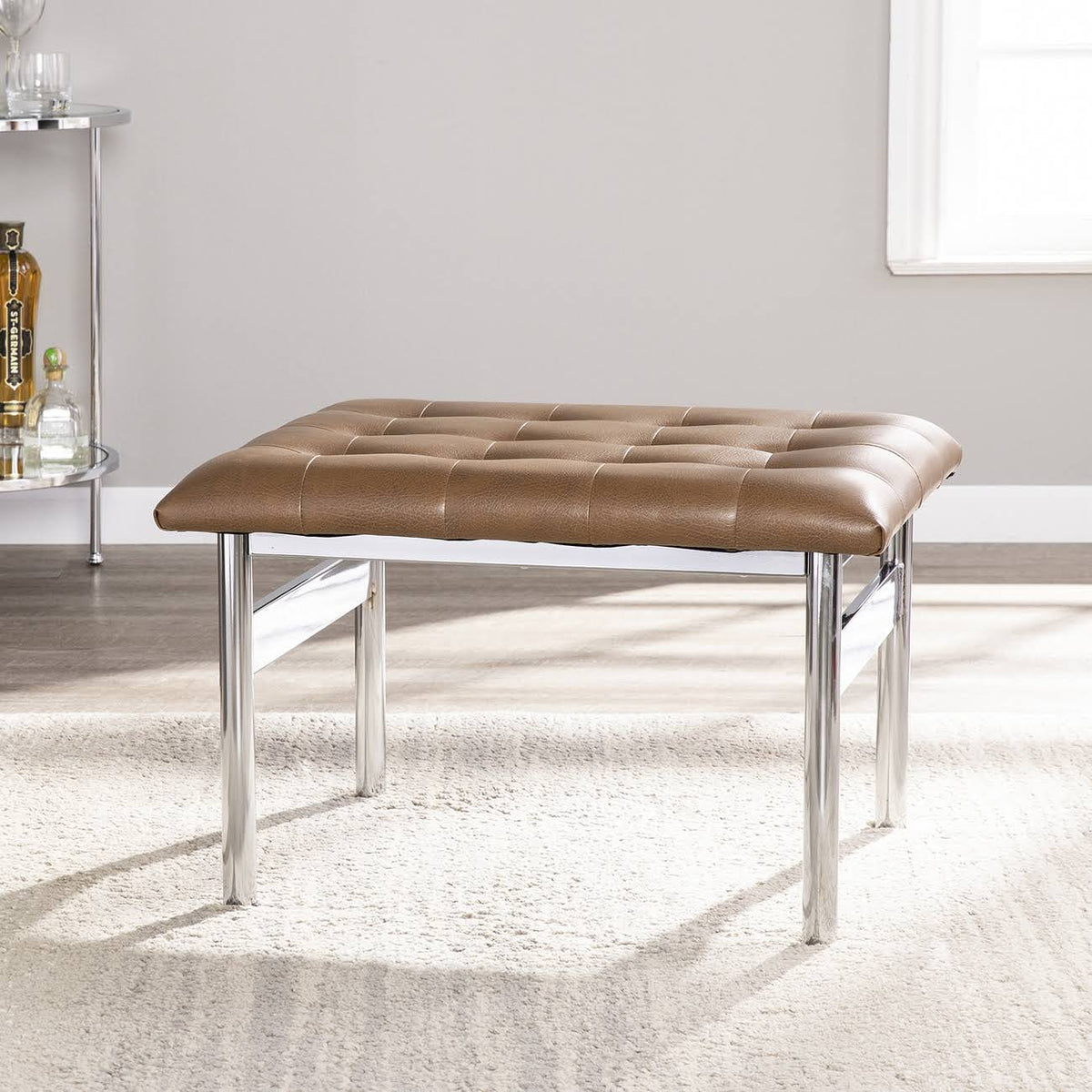 Caramel Silver Bench M665426