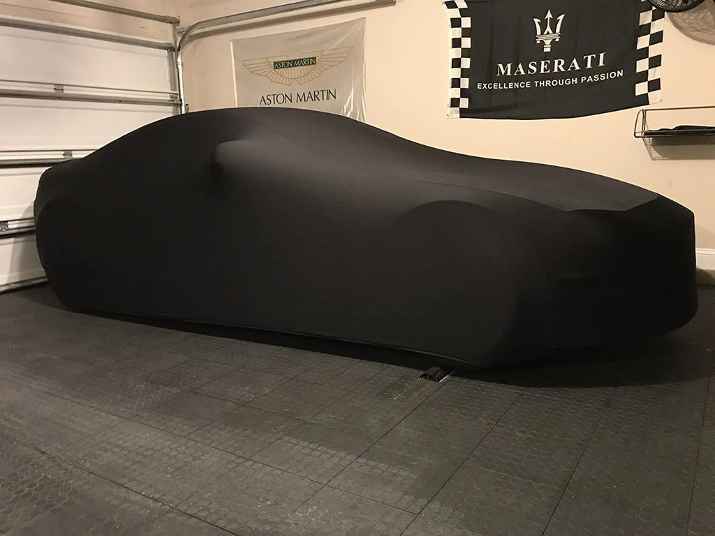 Black Satin Indoor SUV Car Cover with Storage Bag X1651