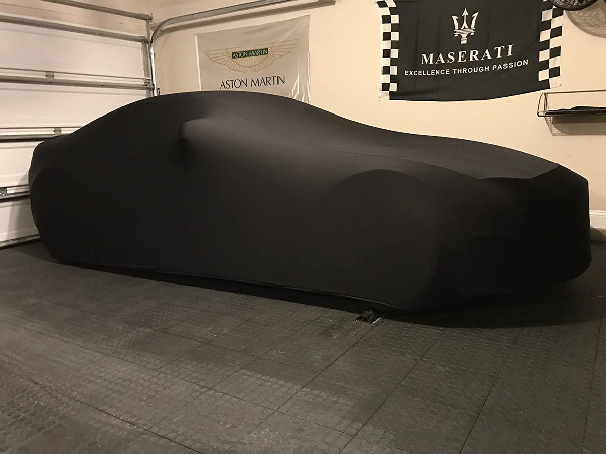 Black Satin Indoor SUV Car Cover with Storage Bag X1651