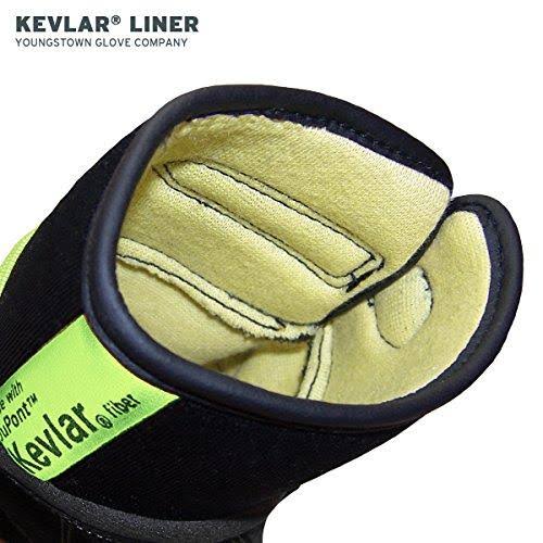 Lime Kevlar Lined Safety Glove X-Large A3544