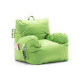 Black Durable Polyester Nylon Blend Bean Bag Chair with Drink Holder and Pocket, 3 feet H814991