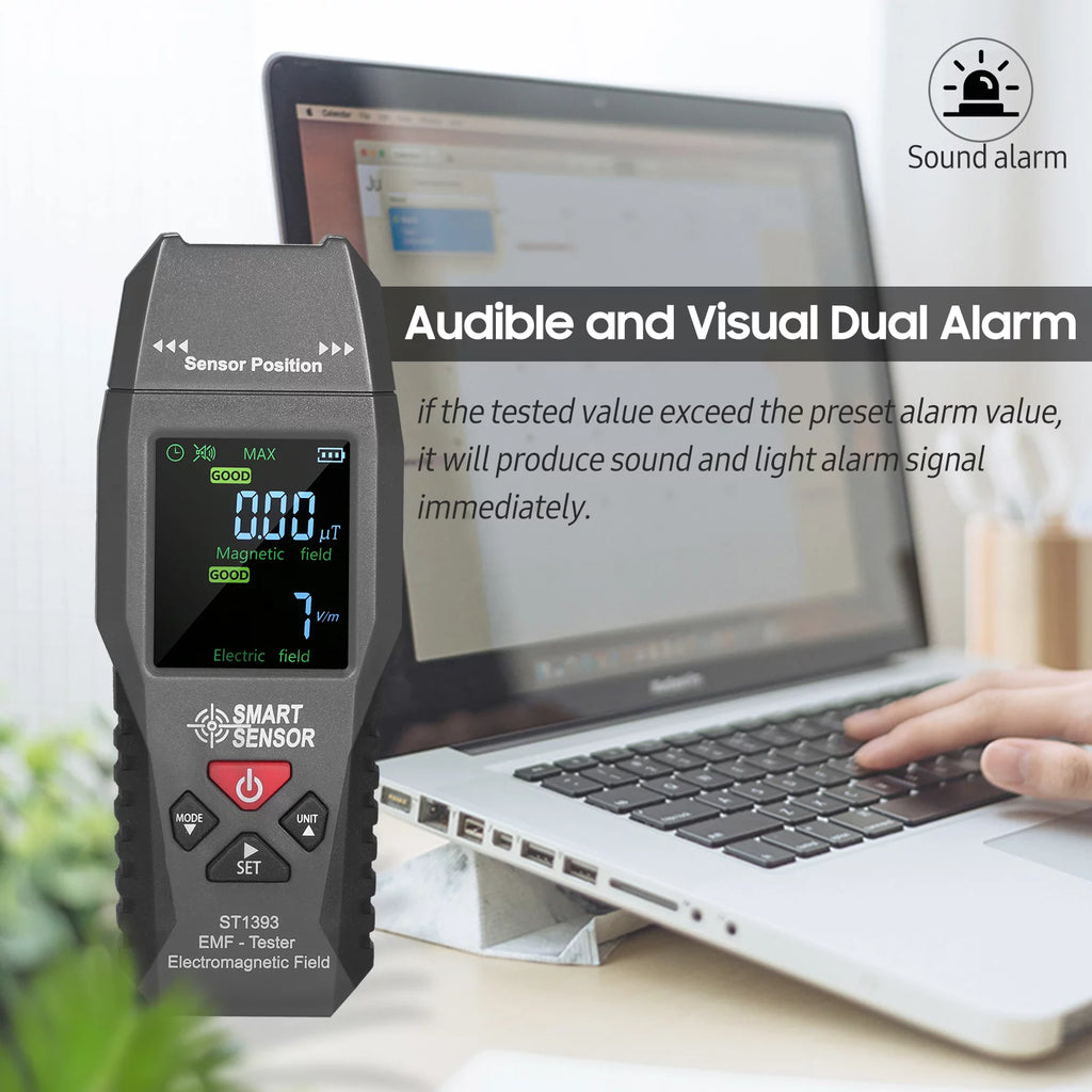 Handheld Mini Digital LCD EMF Meter Electromagnetic Field Detector Y260