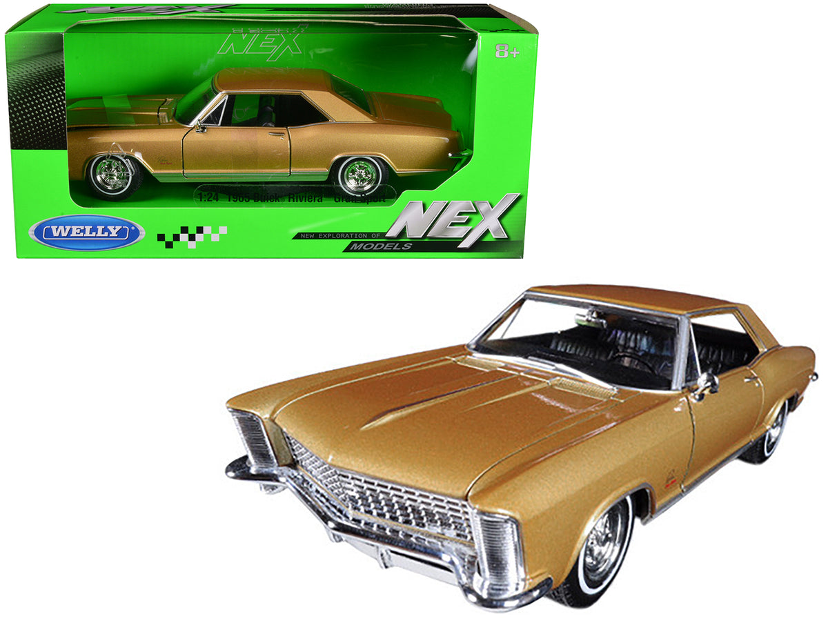 Gold Metallic 1/24 Diecast Model Car U712